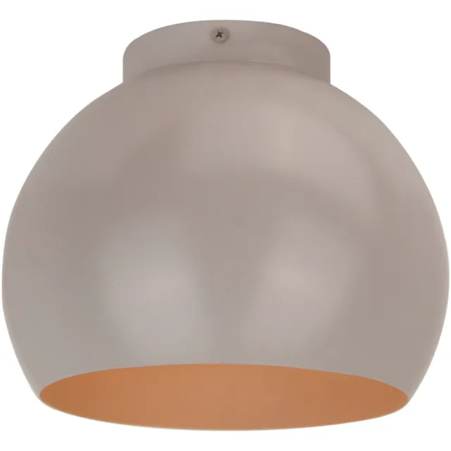 Chericoni Ligthing Chericoni Occhio Plafondlamp - Ø25 cm - Grijs - Met creme binnenzijde