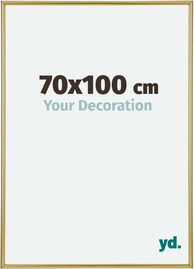yd. Your Decoration - Fotolijst 70x100 cm - Kunststof - Goud - Annecy
