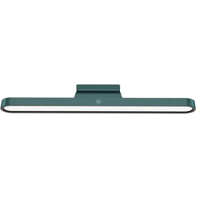 Ynkkvre LED Kastverlichting - LED Leeslamp - Onderkastverlichting, Touch Dimbaar en Oplaadbaar, Kastverlichting Draadloos met Batterij, voor Keukens, Bureaus, Kasten, Muur Groen