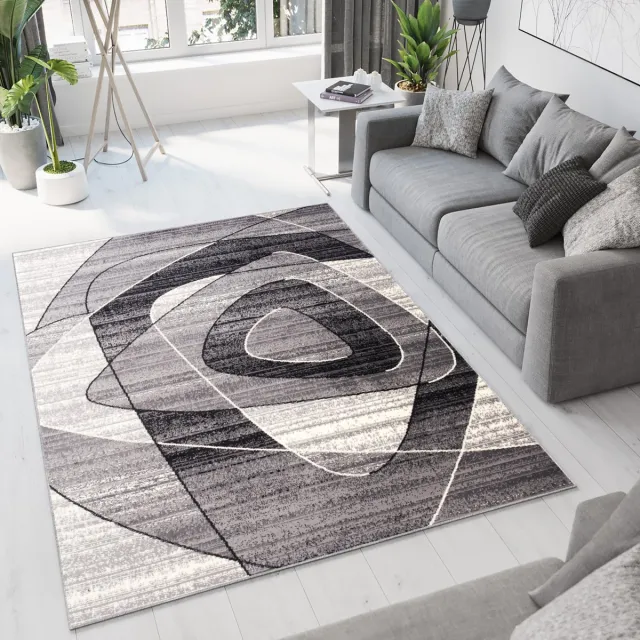 Tapiso Dream Vloerkleed Grijs Laagpolig Slaapkamer Woonkamer Tapijt Maat- 250x300 Grijs 3