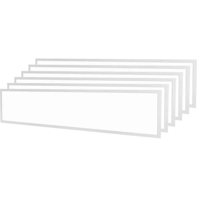 LEDVION 6X LED Panel - 120x30 - 24W - 4000K - 5040L Incl. LED driver + Snelconnector Wit