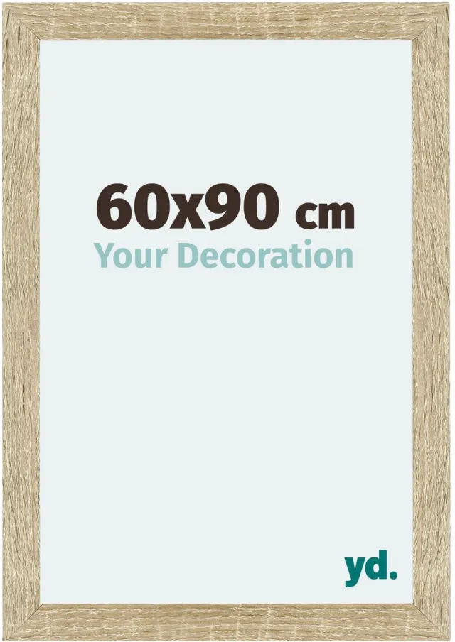 yd. Your Decoration - Fotolijst 60x90 cm - MDF - Sonoma Eiken - Mura
