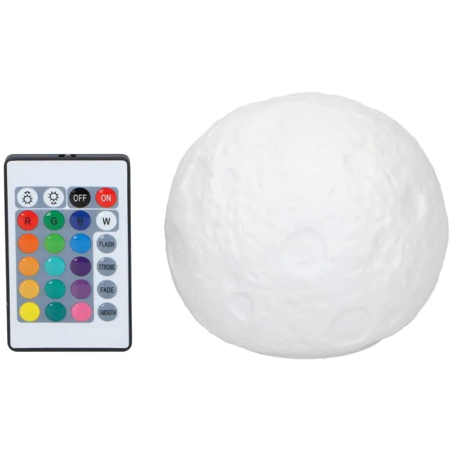 Grundig maanlamp LED - 16 kleuren - 11,5 cm - LED-verlichting / LED-lamp 16x