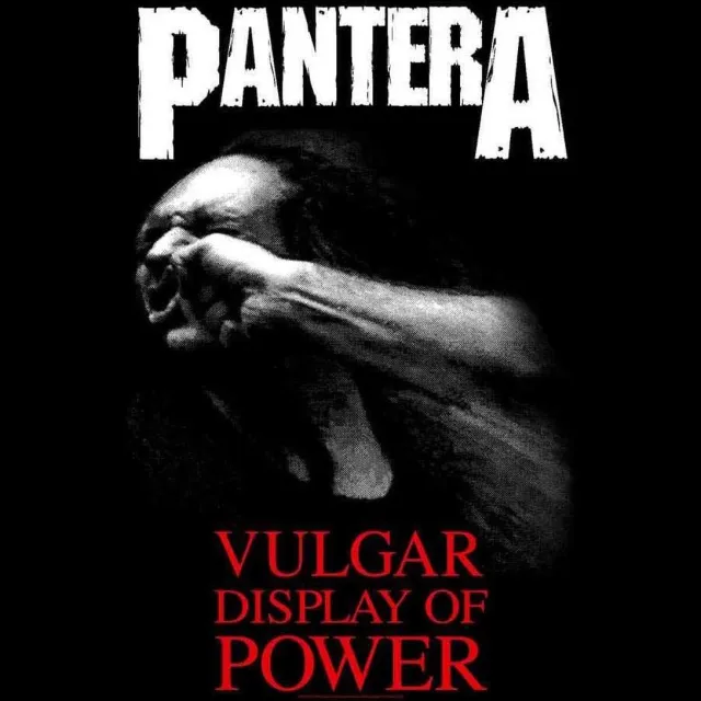 Rock Off Pantera - Vulgar Display Of Power Textiel Poster - Multicolours