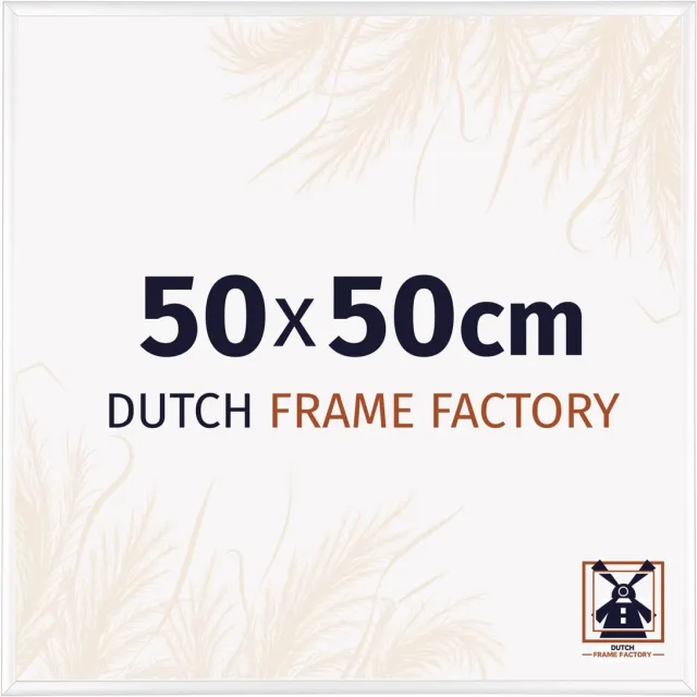 Dutch Frame Factory Fotolijst 50x60 cm - Aluminium - Wit Hoogglans - Kampen