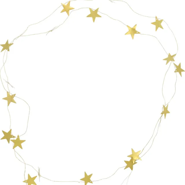 House Doctor guirlande Stars antiek brass finish