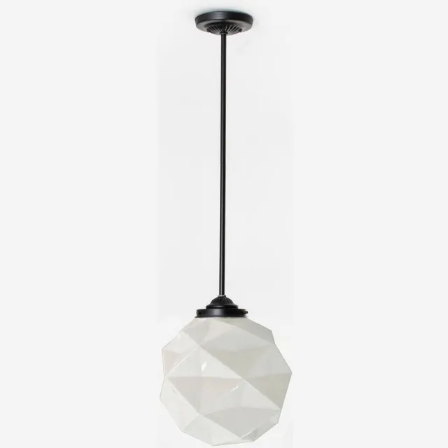 Coloured by Art Hanglamp Universum Moonlight - Art Deco Trade Zwart