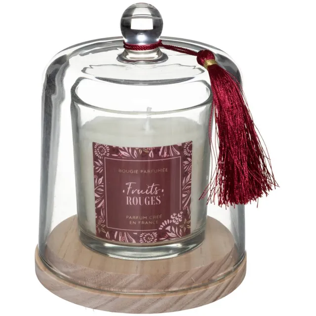 Atmosphera Créateur d'intérieur® Geurkaars LOLI rouge grenat