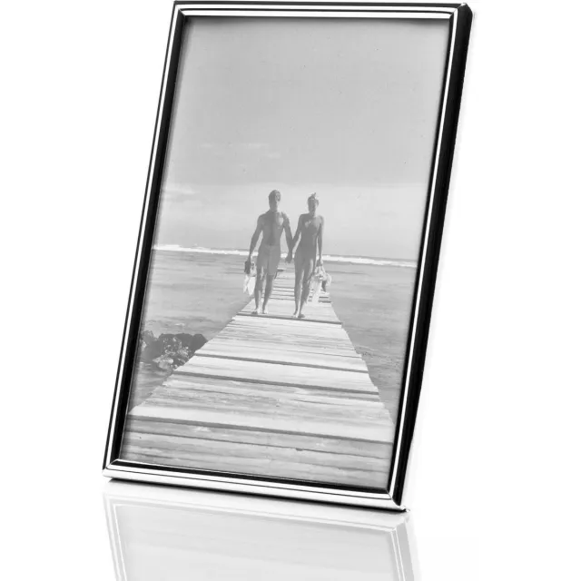 Defotolijstenspecialist Fotolijst Zilver Londen 20x25