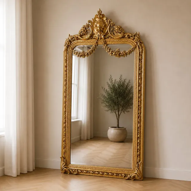 Megabarok Barok Spiegel XL Isabeau Goud