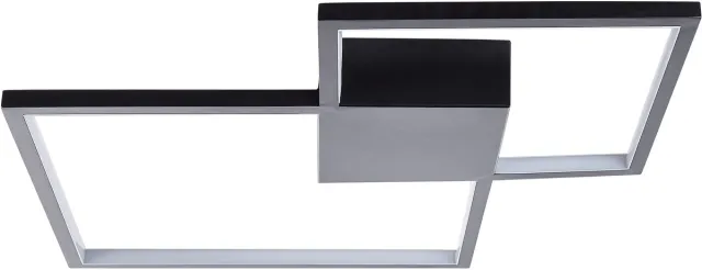 Beliani OKSU - Plafondlamp - Zwart - IJzer