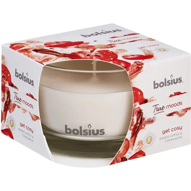 Bolsius Geurkaars in Glas True Moods Get Cosy Gekleurd