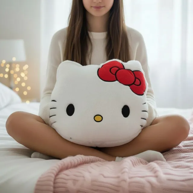 Hello Kitty Handwarmer kussen - pre order Geel