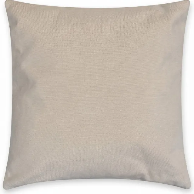 Woonexpress Sierkussen Emi Chenille - Vierkant Kussen met Organisch Patroon Beige/Creme
