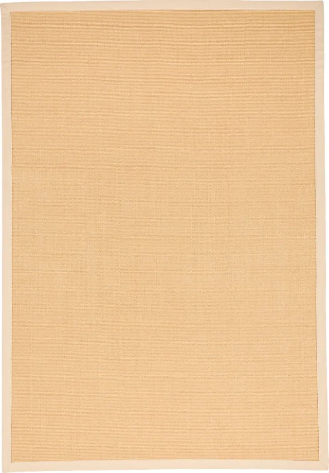 Pergamon Vloerkleed Sisal Natura Classic met rand beige