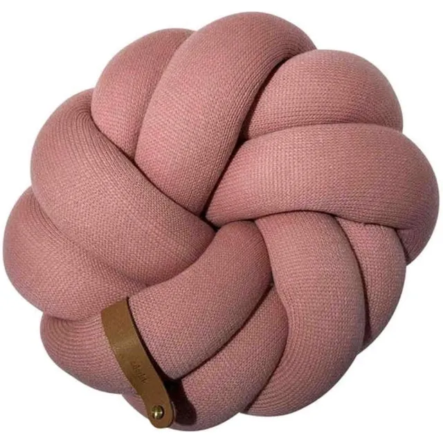 Zie titel Adorist - Design Knoopkussen - Sierkussen - Blossom - Roze - 38x34x13cm