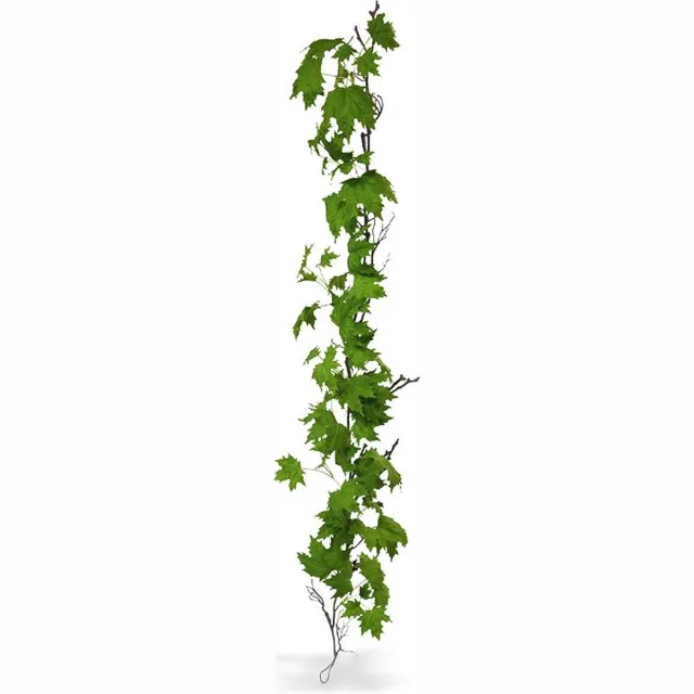 maxifleur Kunstplanten Maple deluxe kunst guirlande 180cm - groen