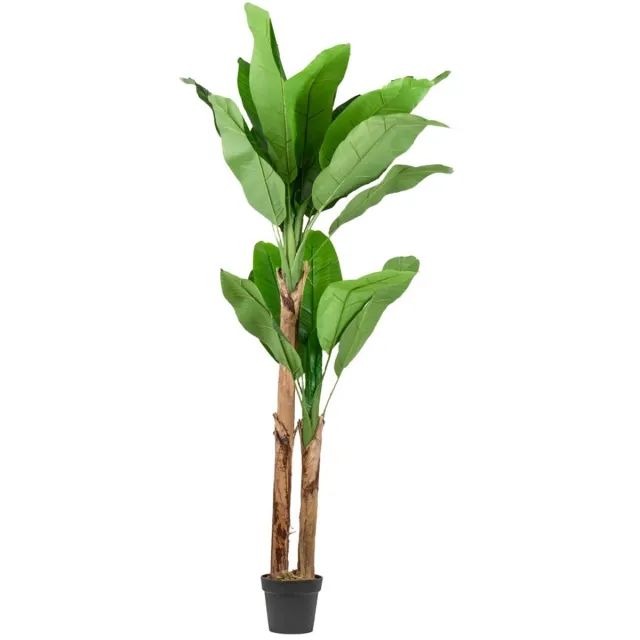 Damn Fashion Kunstplant bananenboom 180cm Multi