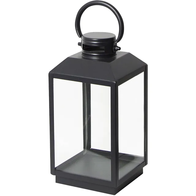 KS Verlichting Newport Windlicht Zwart Small