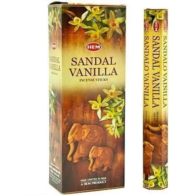 HEM Wierook - Sandal Vanilla - Slof (6 pakjes/120 stokjes)