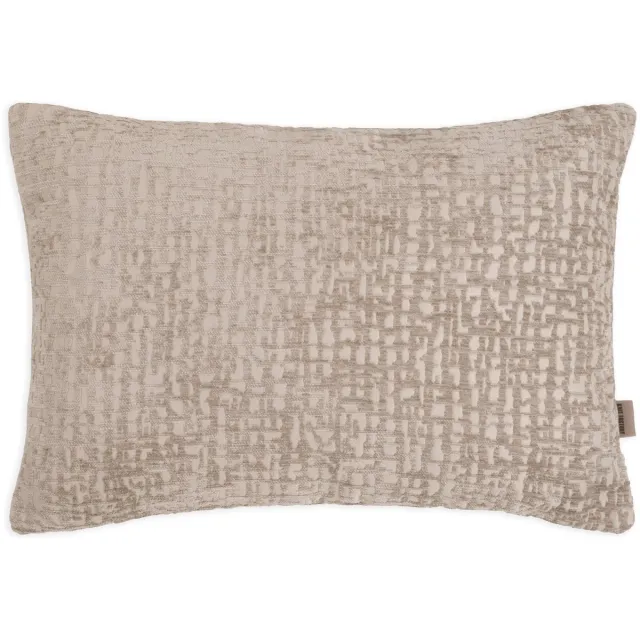 Knit Factory Mart Sierkussen - Taupe - 60x40 cm