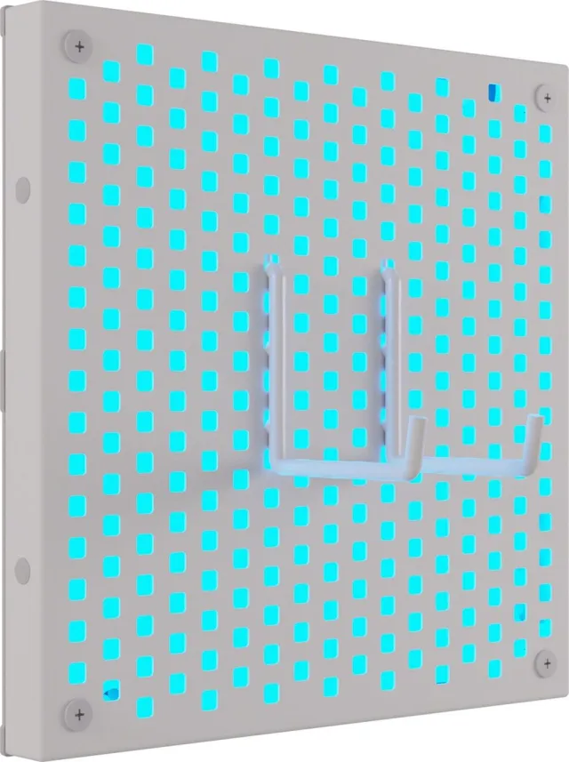 Nanoleaf Blocks Light Pegboard Uitbreidingsset - 1 Pegboard - RGBW - Google, Apple, Alexa Compatibel Wit