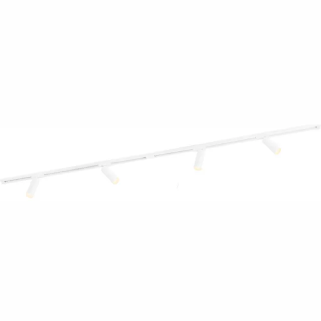 LEDVION Smart LED Railverlichting 2M + 5 Railspots (4.9W - RGB - Wit - Dimbaar) - 1-Fase