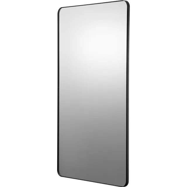 Vevor Rechthoekige Wandspiegel Make-Upspiegel 1219x762x25mm Badkamerspiegel Zwart