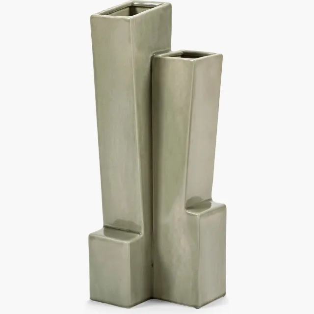 Serax Bob Verhelst Bebop vaas °7 19.5x17cm H53.5cm lichtgroen
