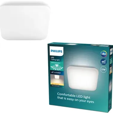 Philips Plafondlamp Led Mauve Wit 17w