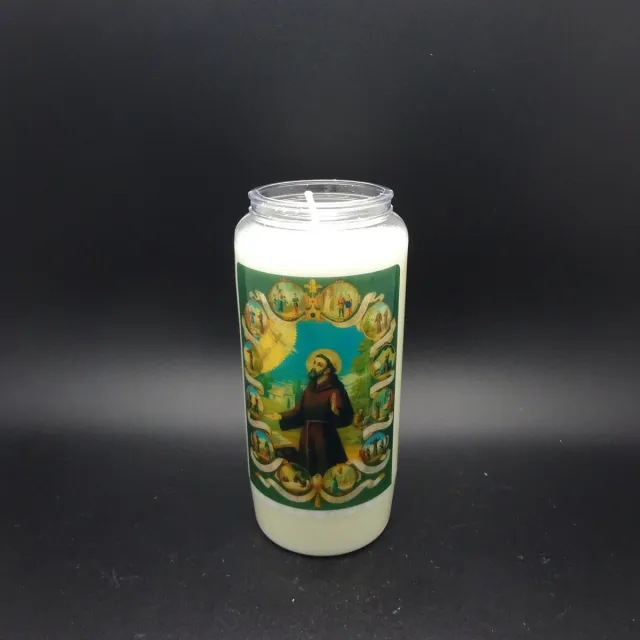Partijhandel RODO Noveenkaars Heilige Man 007 - 6 dagen brander (5 stuks) wit