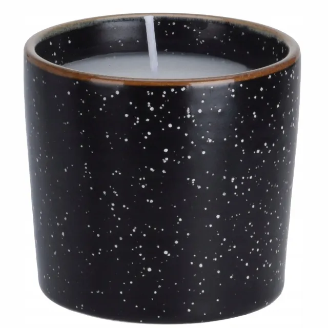 Koopman Serie - Decoratieve Parafinekaars in Steengoed - 6 cm x 7 cm - Groen;Zwart;Grijs