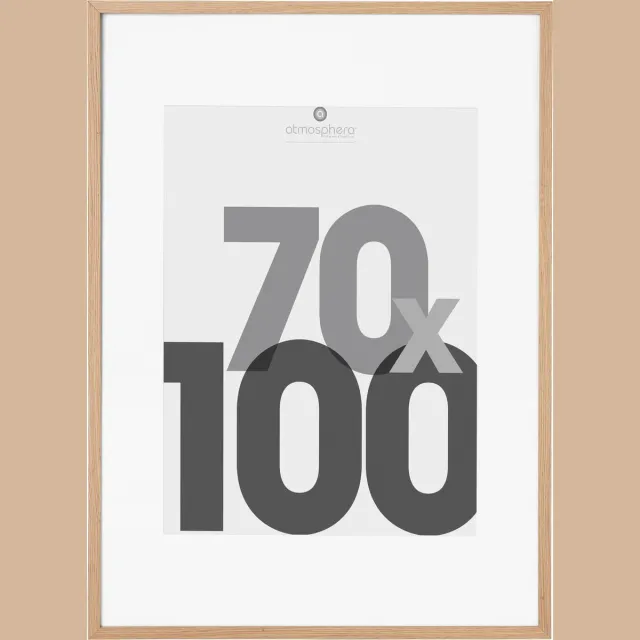 Atmosphera Créateur d'intérieur® Fotolijst 70x100 cm met EVA-passe-partout Beige