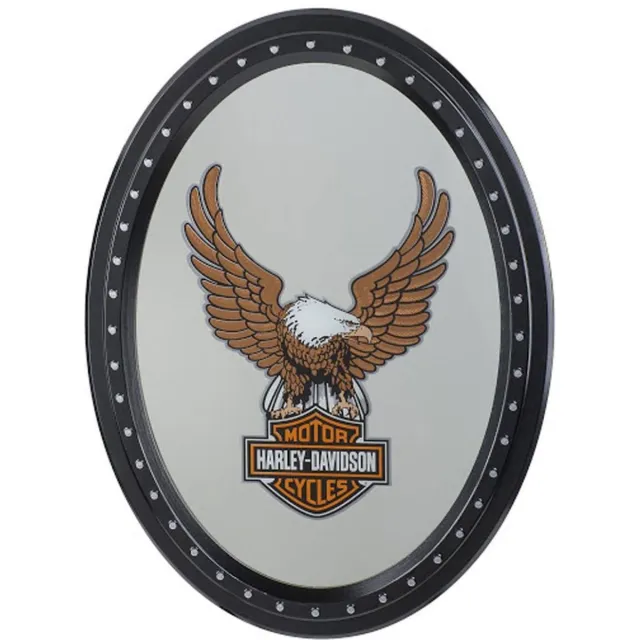 Harley-Davidson Adelaar En Logo Spiegel Bruin