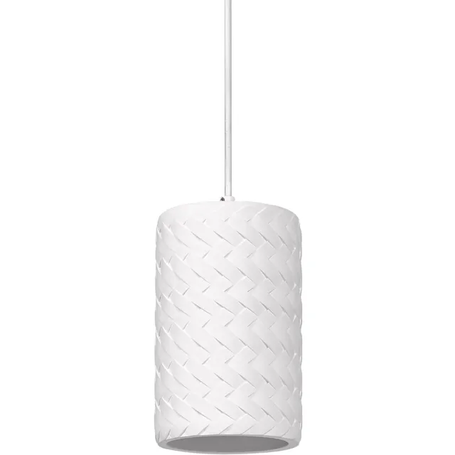 Osram DECOR Gips hanglamp, 140 mm, in donkergrijs, met metalen en gipsen behuizing, voor moderne binnenverlichting, flexibele lampkeuze dankzij de E27 fitting Wit