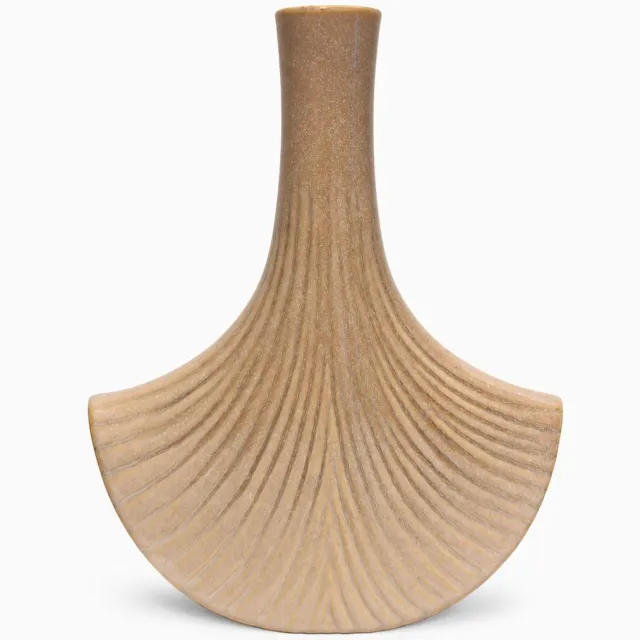 Dijk Natural Collections Cream Vaas Keramiek - Beige - H 33 cm