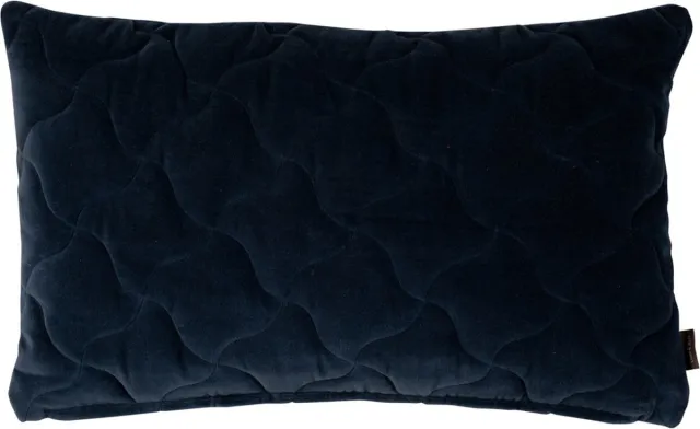 Mars & More Dayna Velvet - kussen velours blauw - 30 x 50 cm
