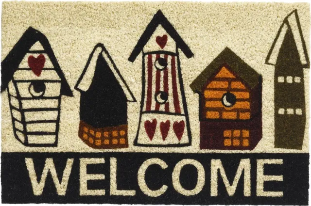 Hamat Deurmat Welcome birdhouses 40x60cm multi