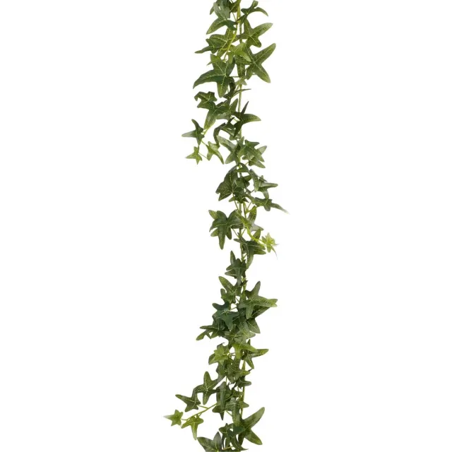 Mica Decorations Kunstplanten Hedera Slinger - 180 x 12 cm - groen - met grote bladeren - decoratief - bladgroen