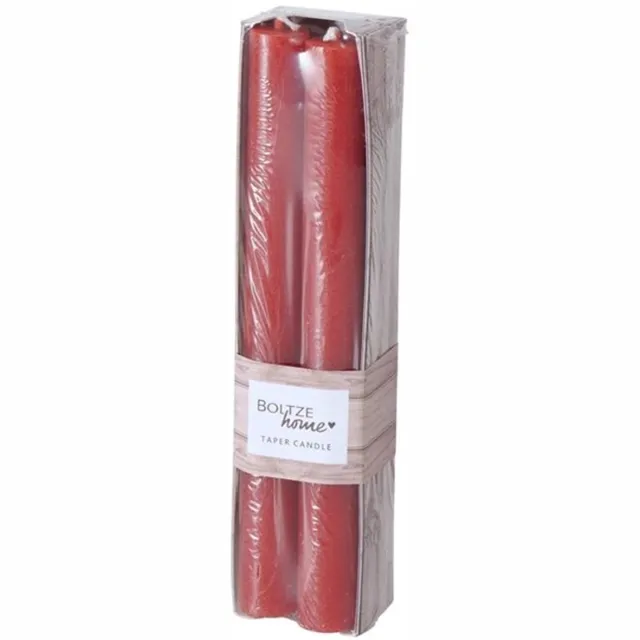 Boltze Home Dinerkaars rustiek 4 stuks rood