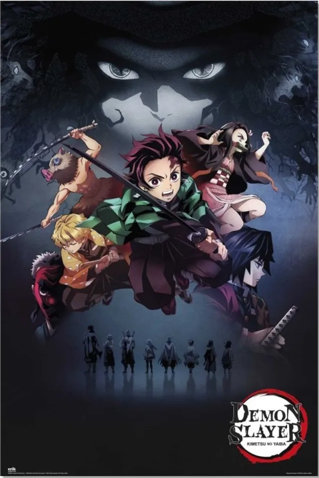 Posterpoint Demon Slayer poster - Manga - Anime - Japan - 61 x 91.5 cm multi colour