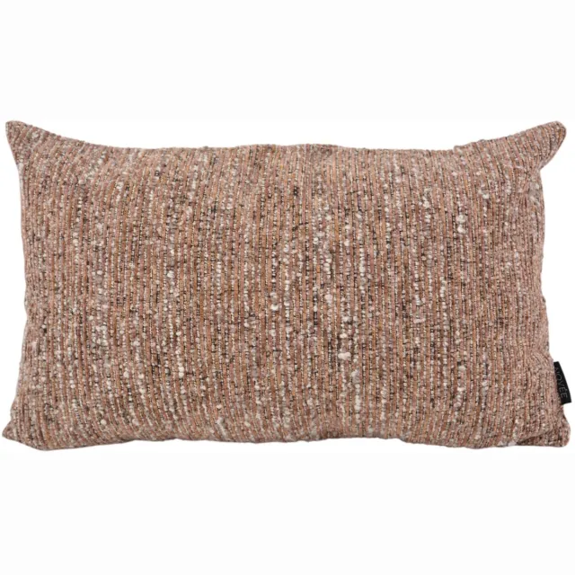 NOVÉE Chenille Kussenhoes 30x50 cm – Bruin/Terra | Luxe Sierkussenhoes | NOVÉE