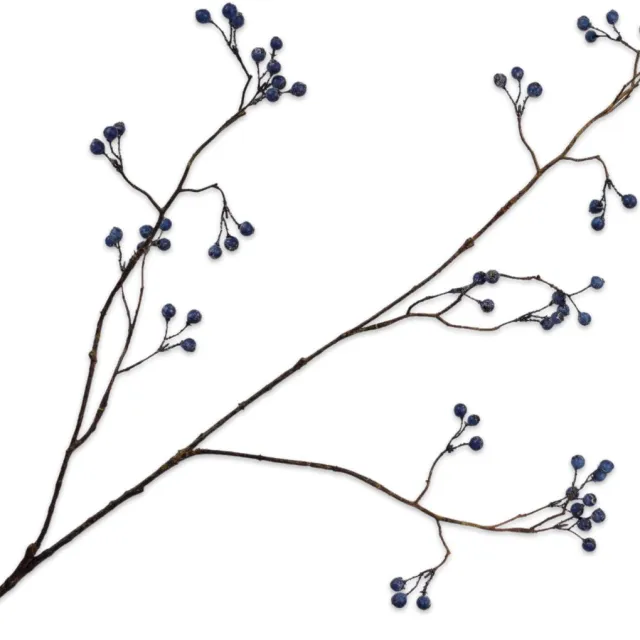 Silk-ka Kunsttak - bessentak - blauw - H94 cm onbekend