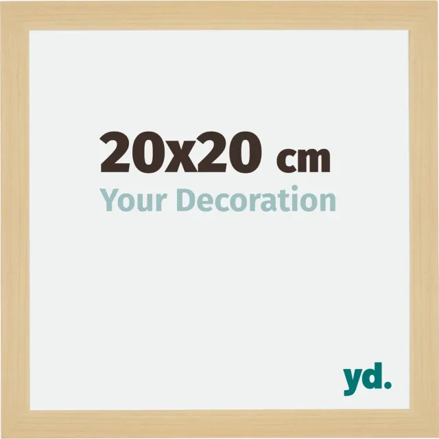 yd. Your Decoration - Fotolijst 20x20 cm - MDF - Ahorn Decor - Mura