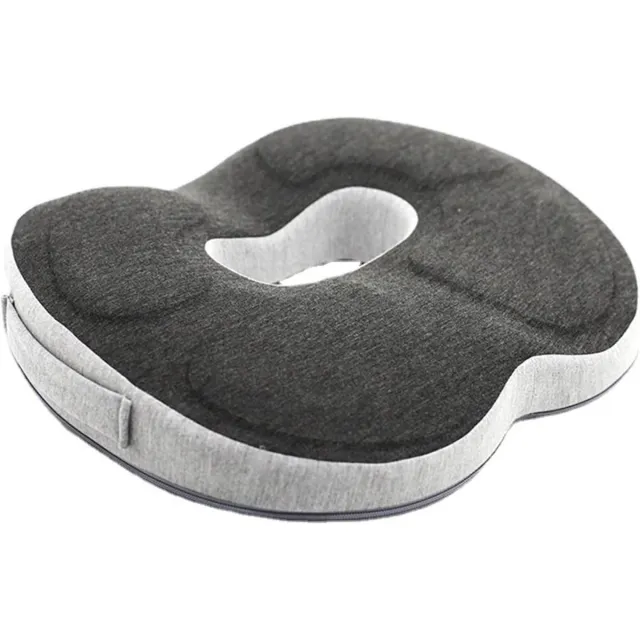 By Shane ByShane - Donutkussen voor stuitbeen - Pijnverlichting - Memory foam - Zitkussen voor thuis en kantoor