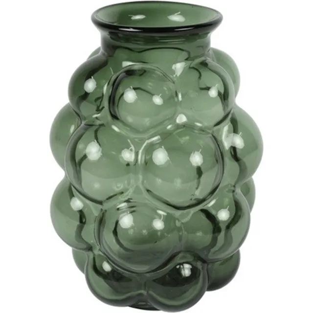 Countryfield Vaas Royal-Kim glas L21B21H30CM donker groen