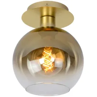 Lucide Plafondlamp Marius Mat Goud Ø20cm