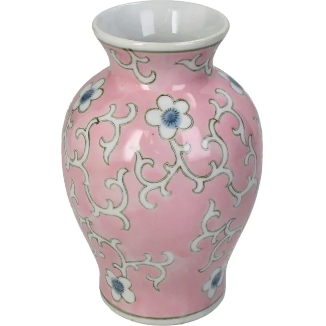 HD Collection Vaas Porselein Roze 10,5x10,5x16cm Pink