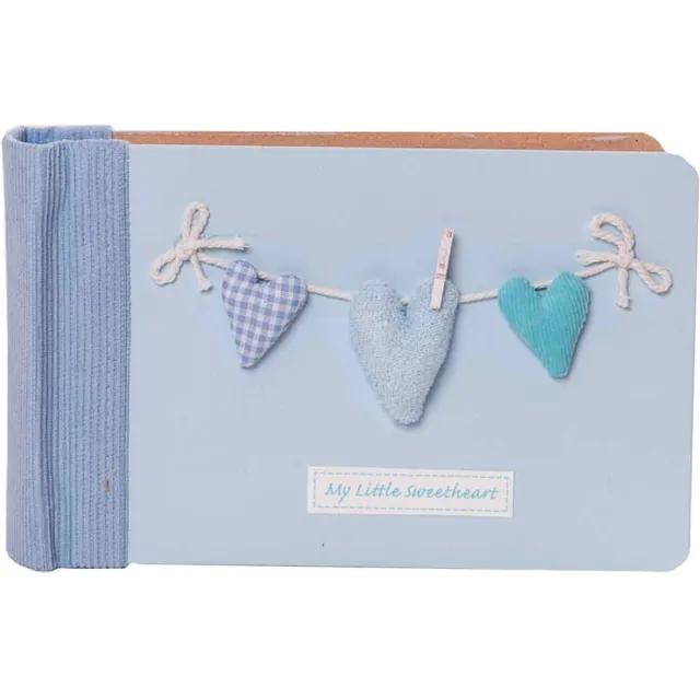 Fotoboek met insteekhoesjes blauw