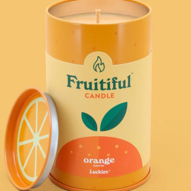 Luckies Fruitiful Fruitkaars - Sinaasappel Oranje